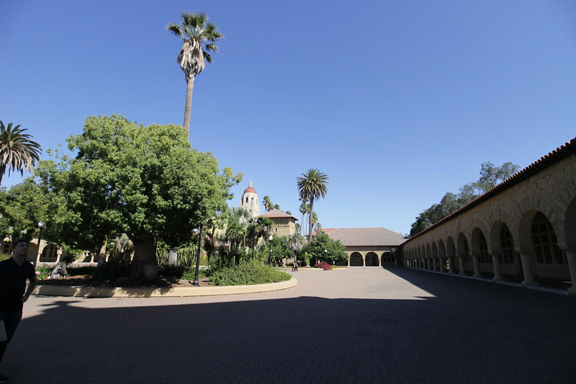 Stanford University campus in California