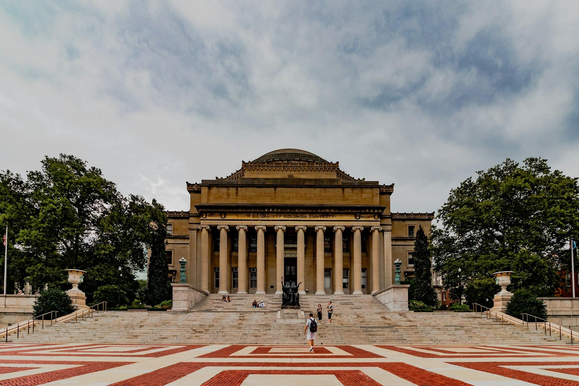 Low Memorial Library at Columbia University in New York