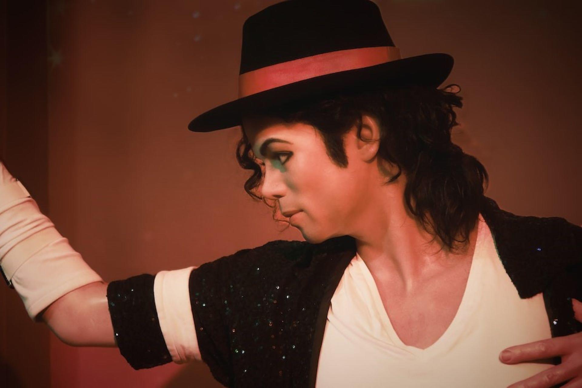 Michael Jackson during a performance