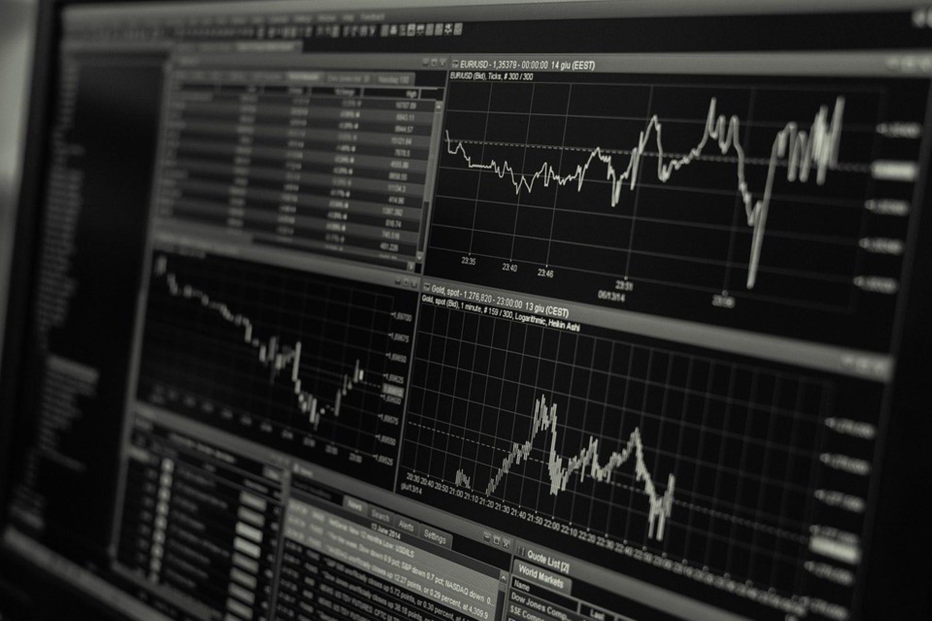 Charts and graphs highlighting trends