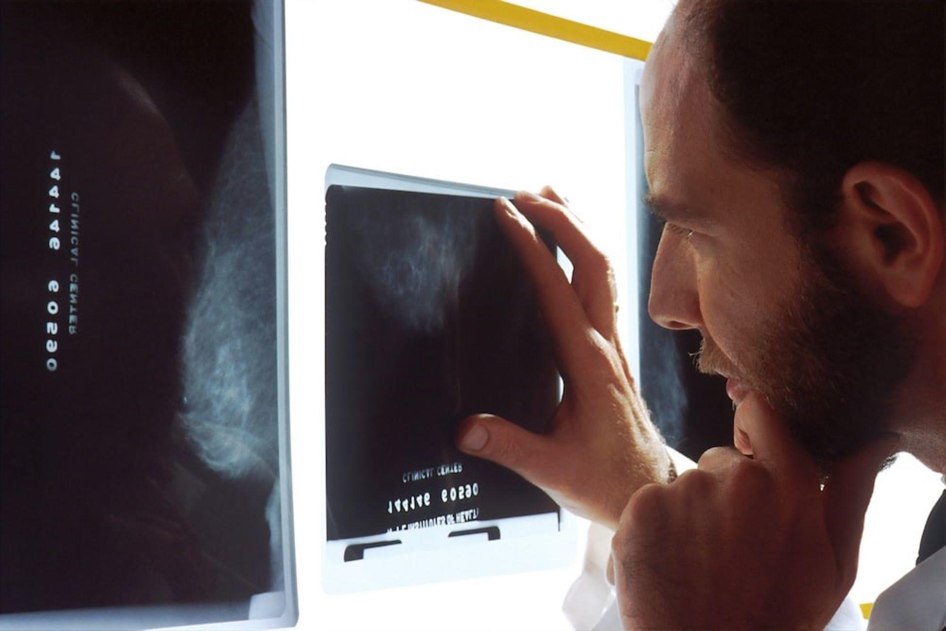 A medical physicist reviewing a medical report