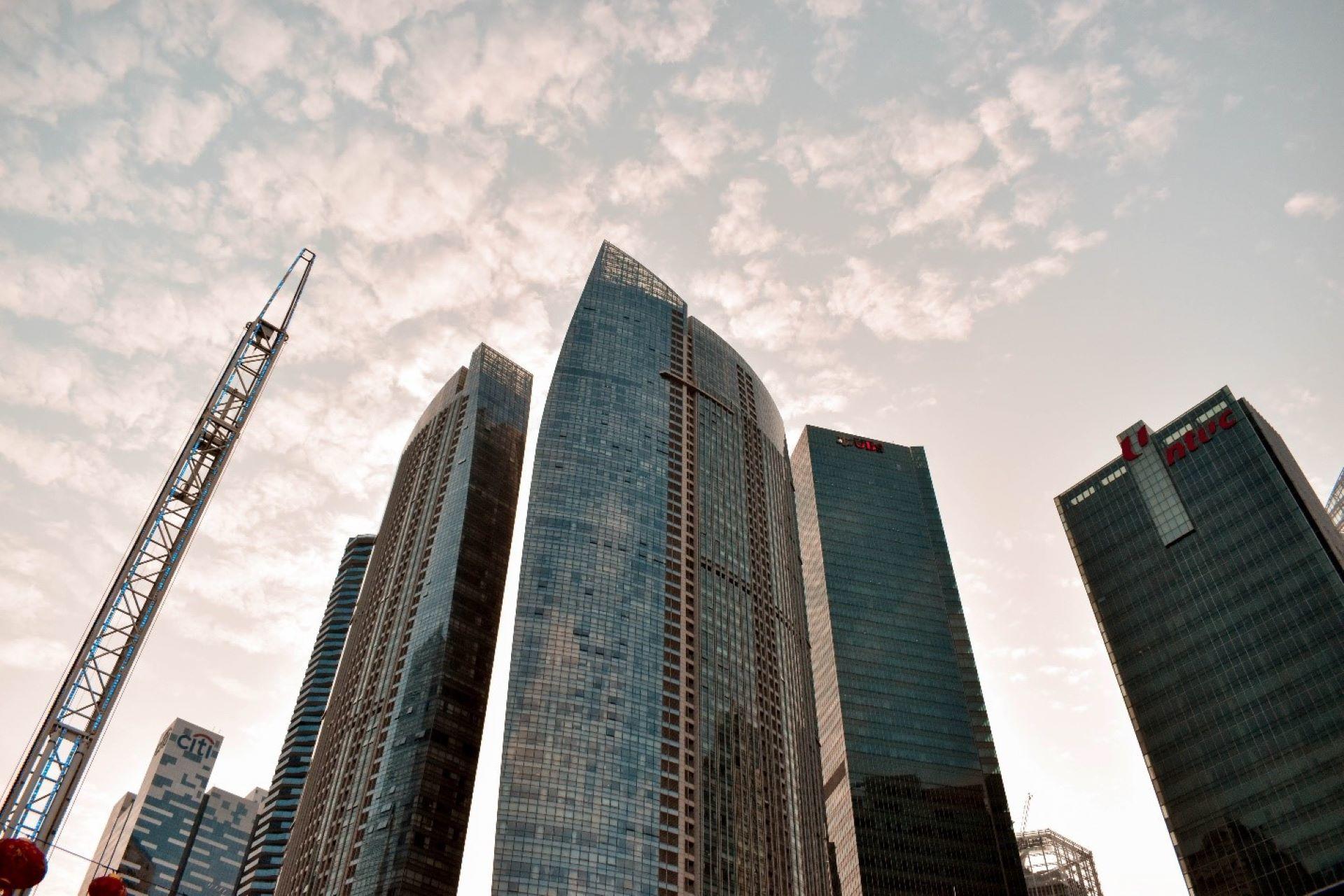 An urban skyline