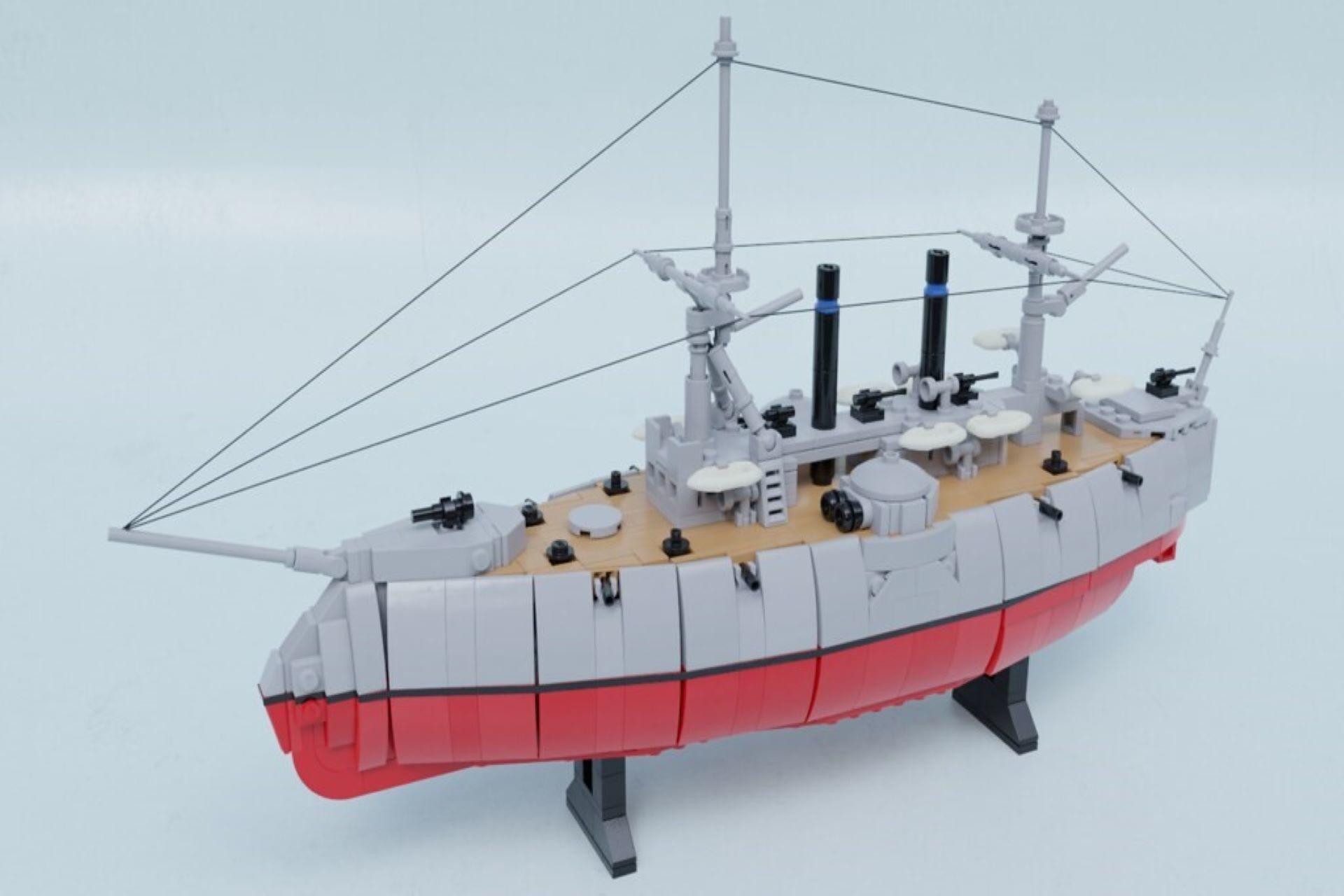 A 3D model of a boat