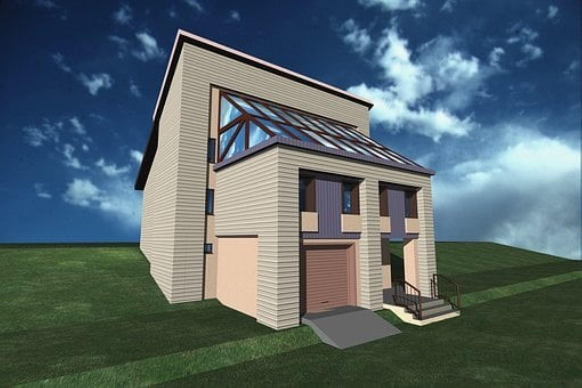 A 3D cottage model