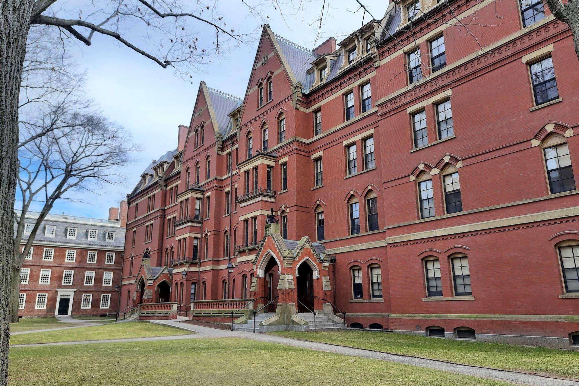 A Harvard University building.