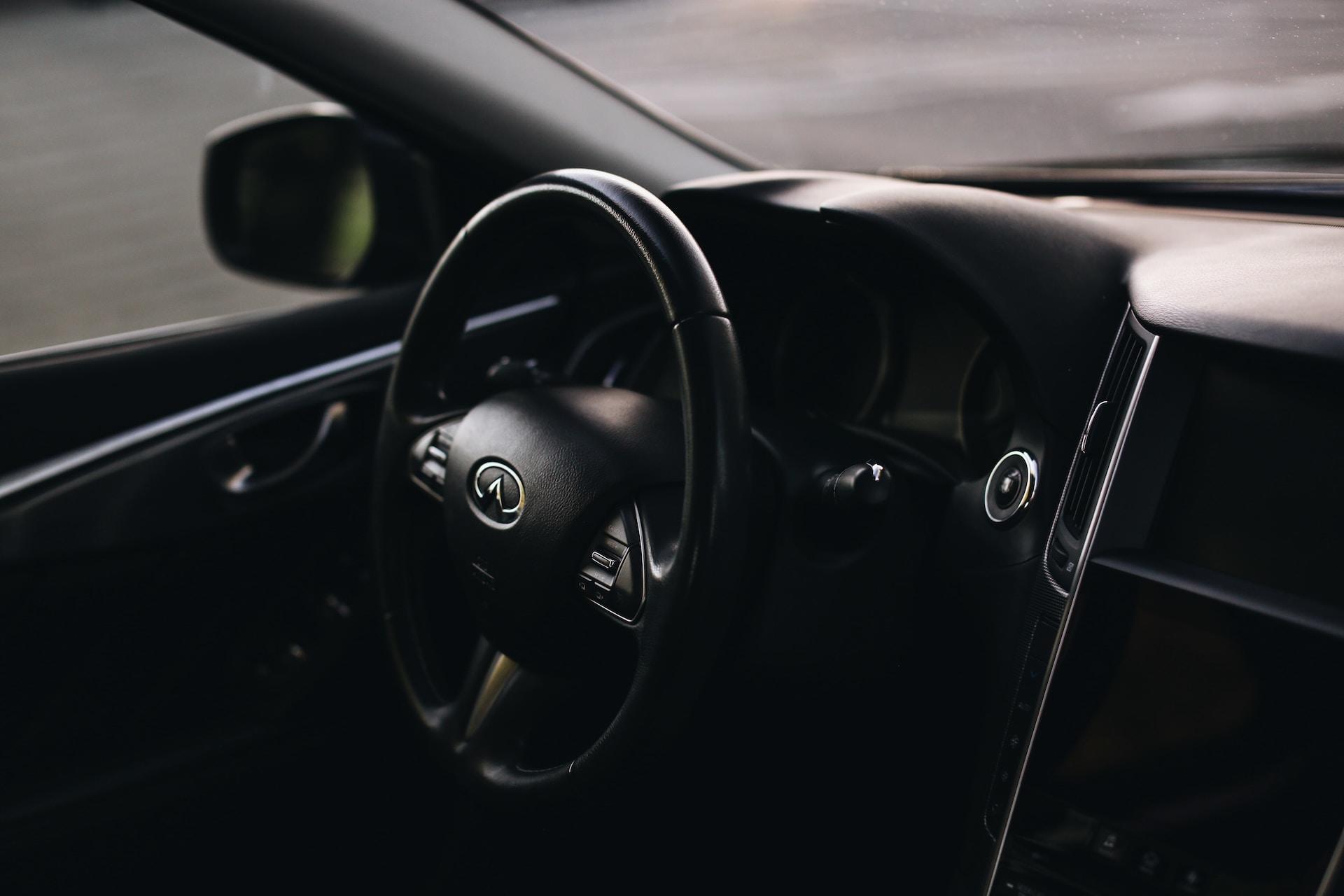 A car's interior