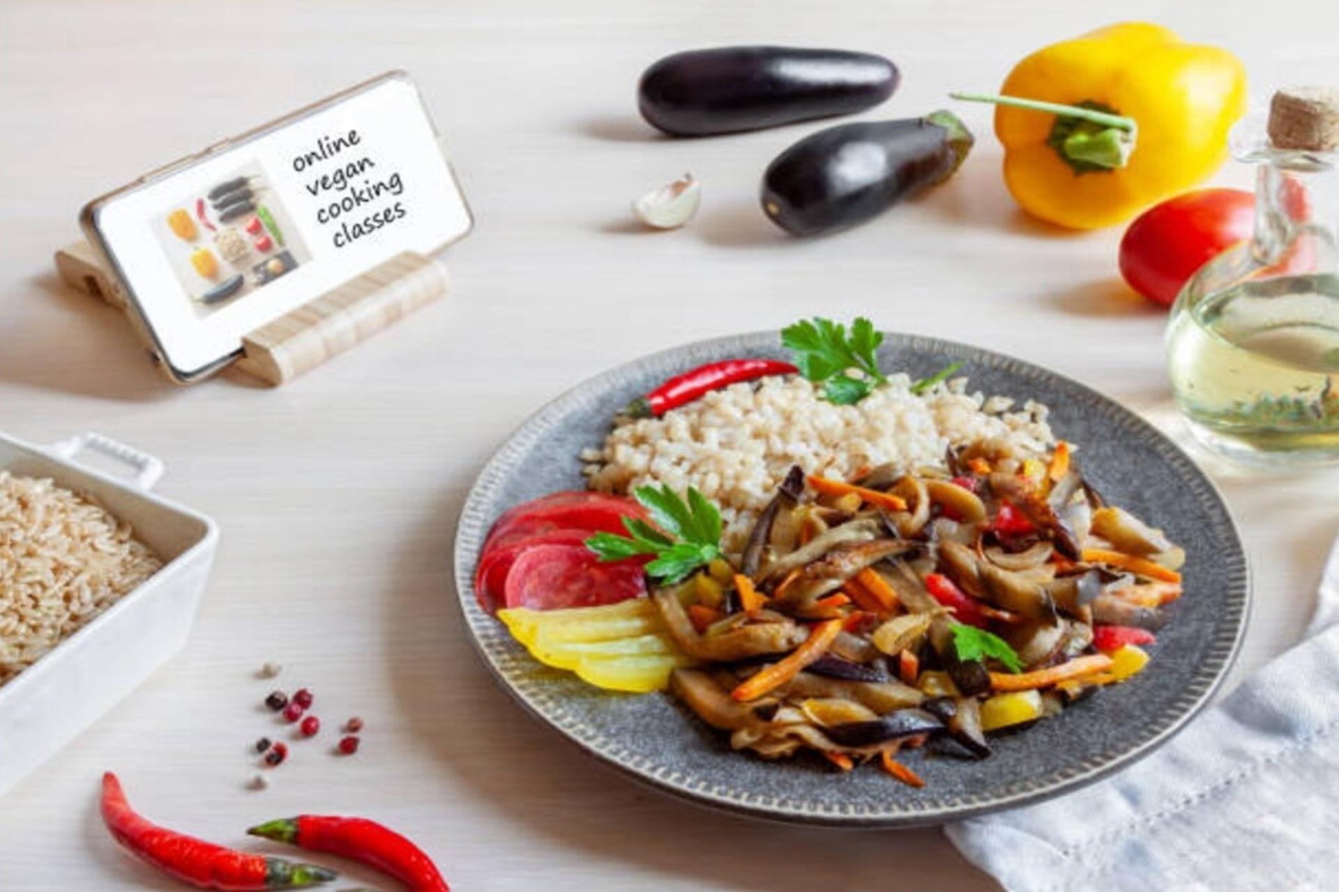 Online vegan cooking classes