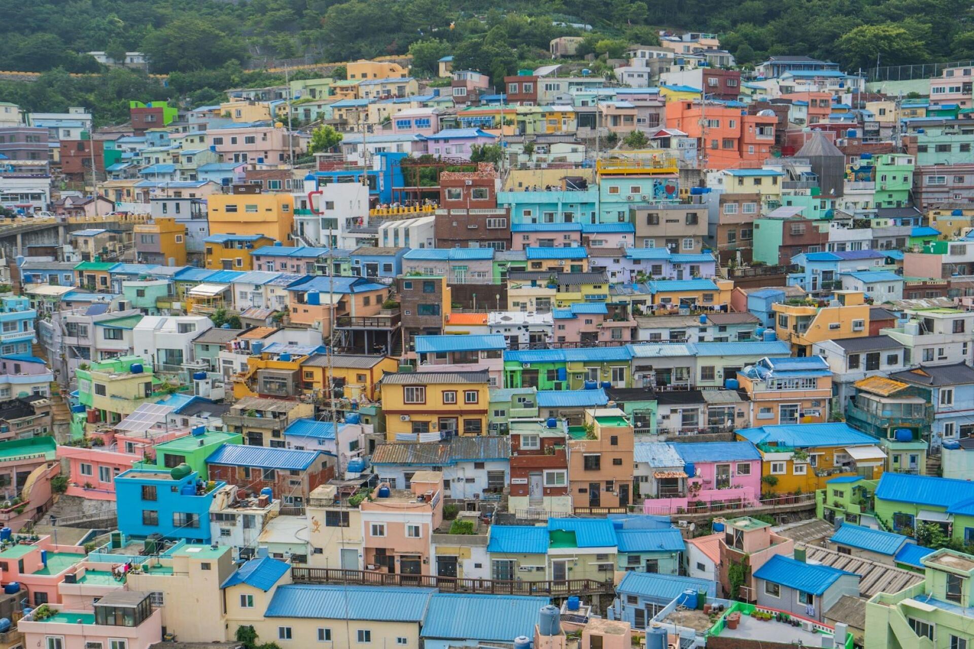Gamcheon Culture Village in Busan, South Korea