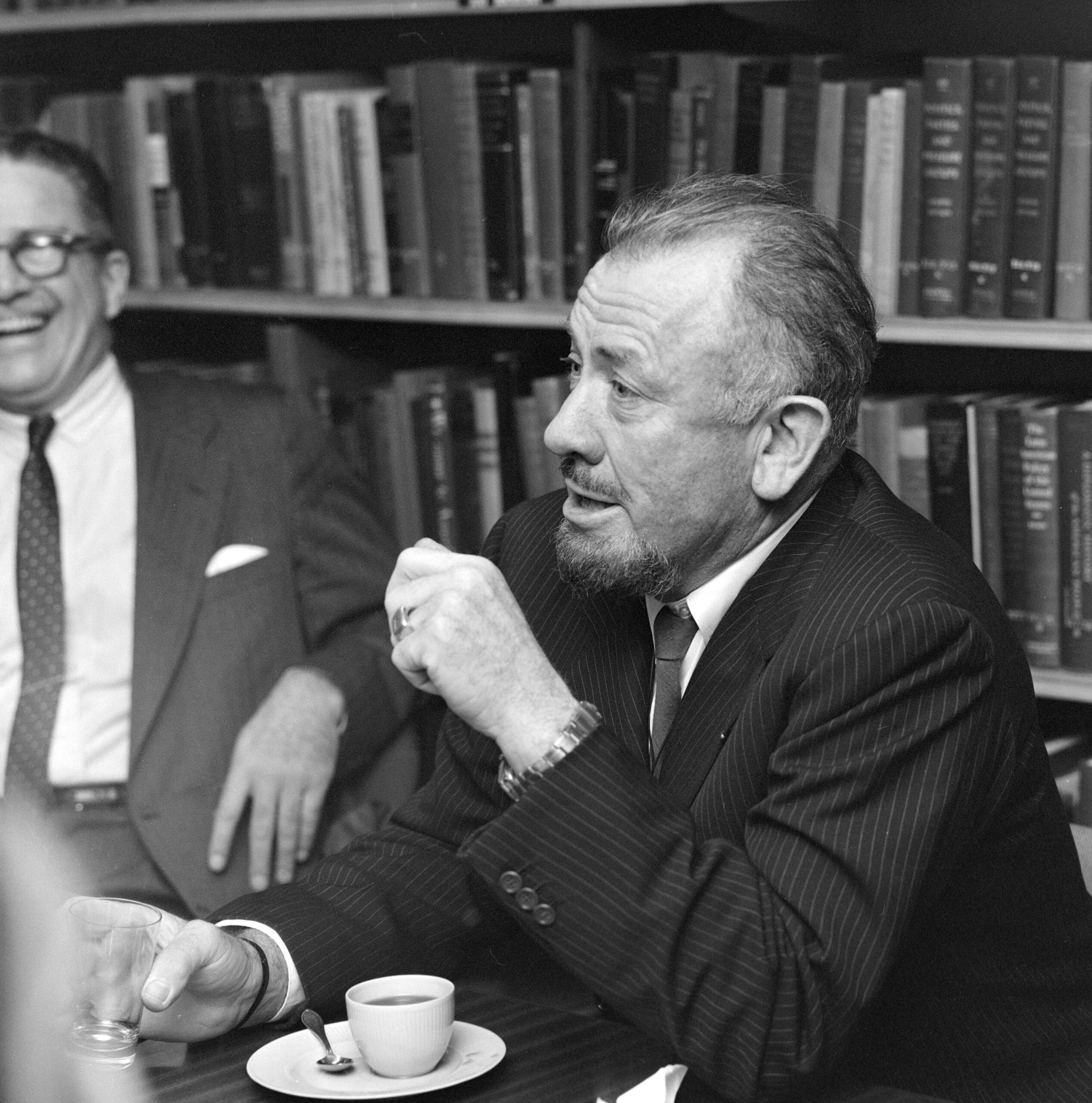 Steinbeck photo in black and white.