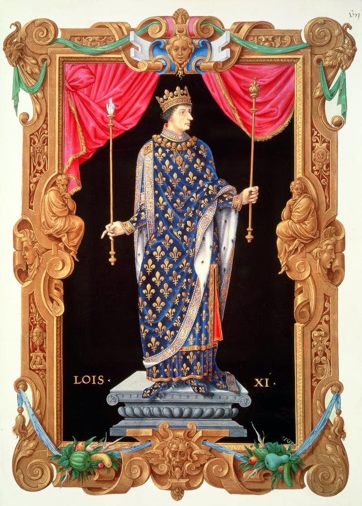 A painting of Louis XI