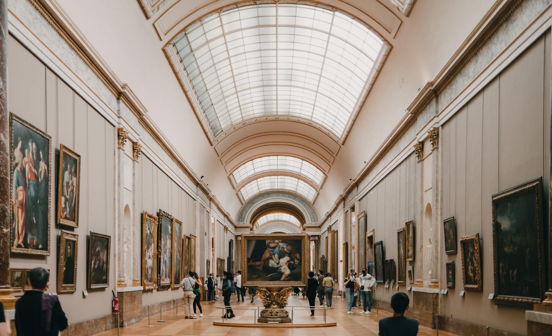 Inside the Louvre