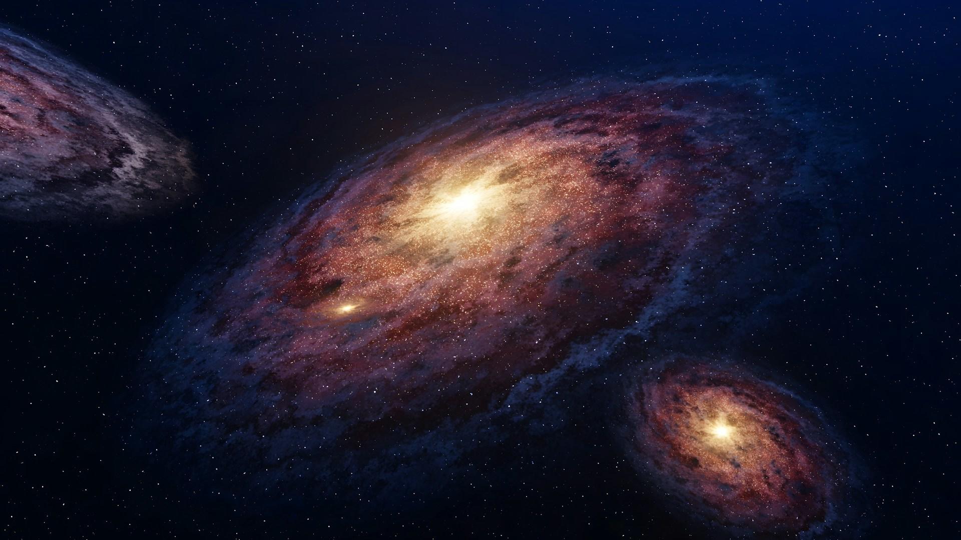An image of the Milky way and all its stars.