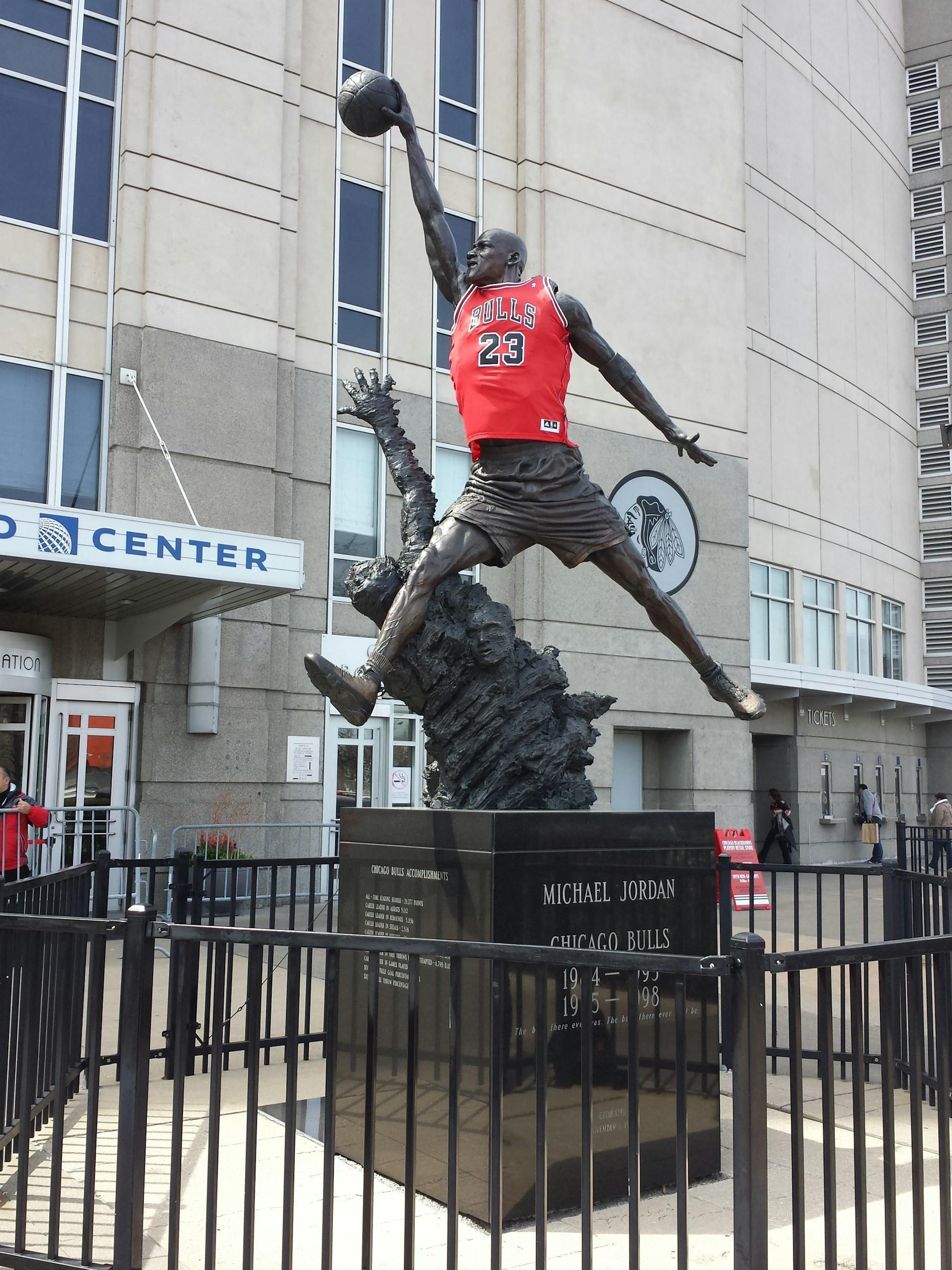 Statue of Michael Jordan