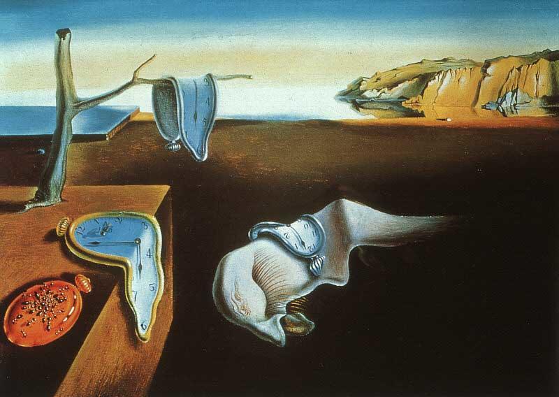 A painting by Salvador Dali