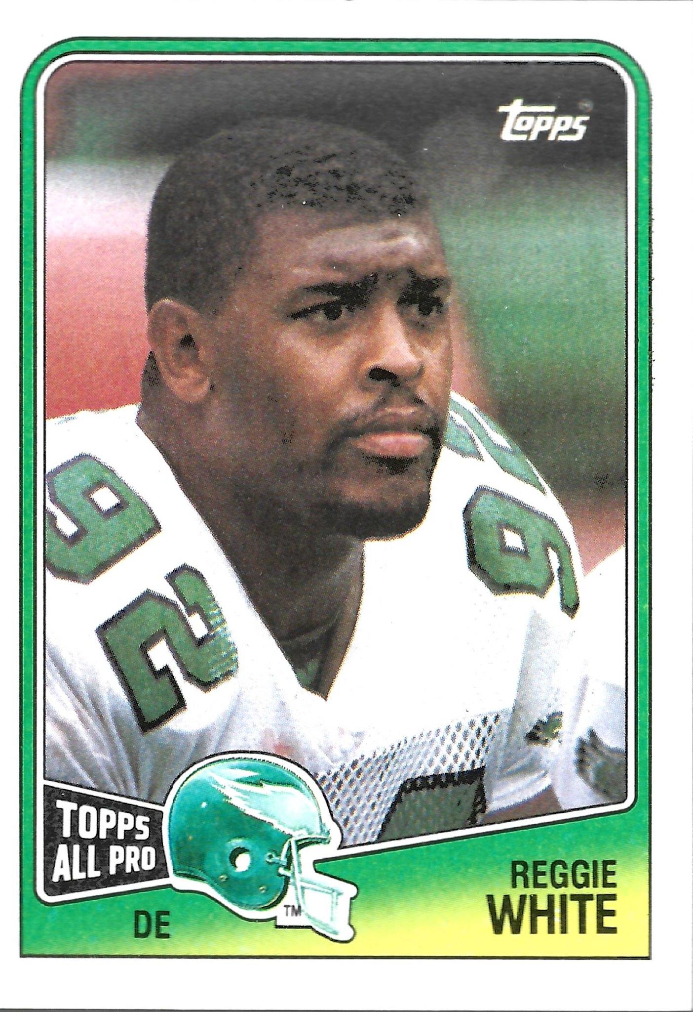 Reggie White trading card from 1988