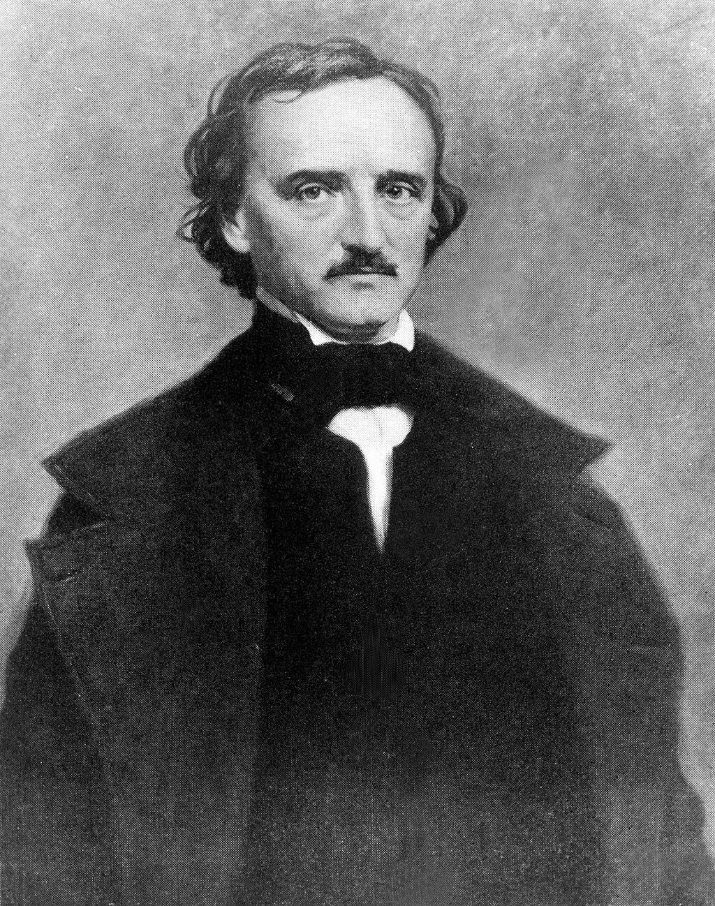 A portrait of Edgar Allen Poe