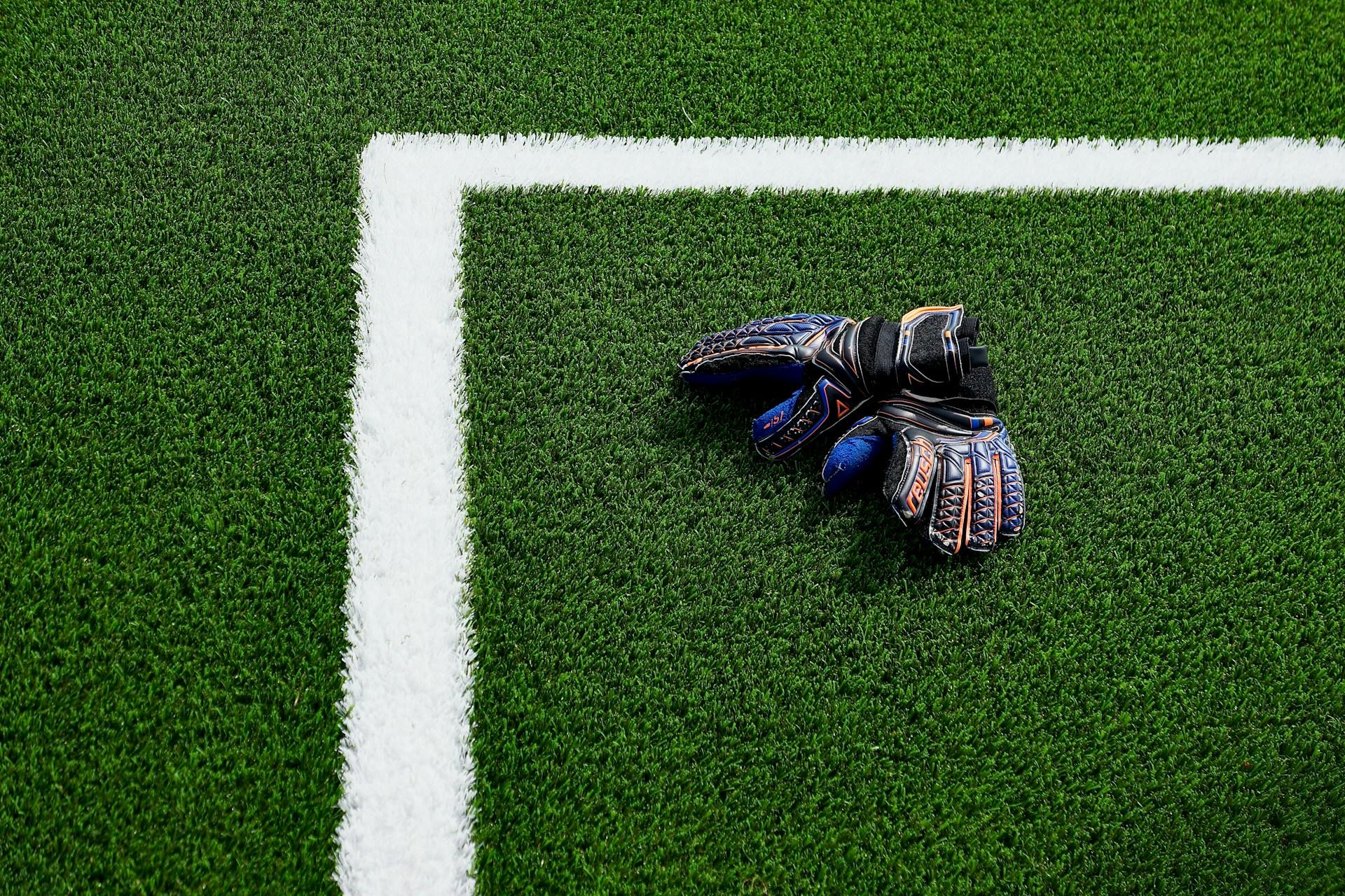 Soccer gloves.