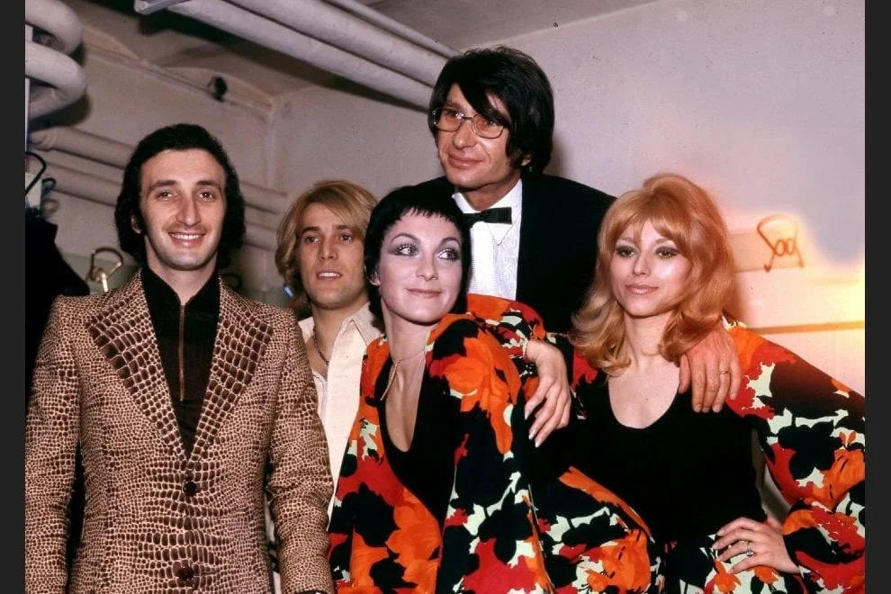 The pop group Ricchi e Poveri