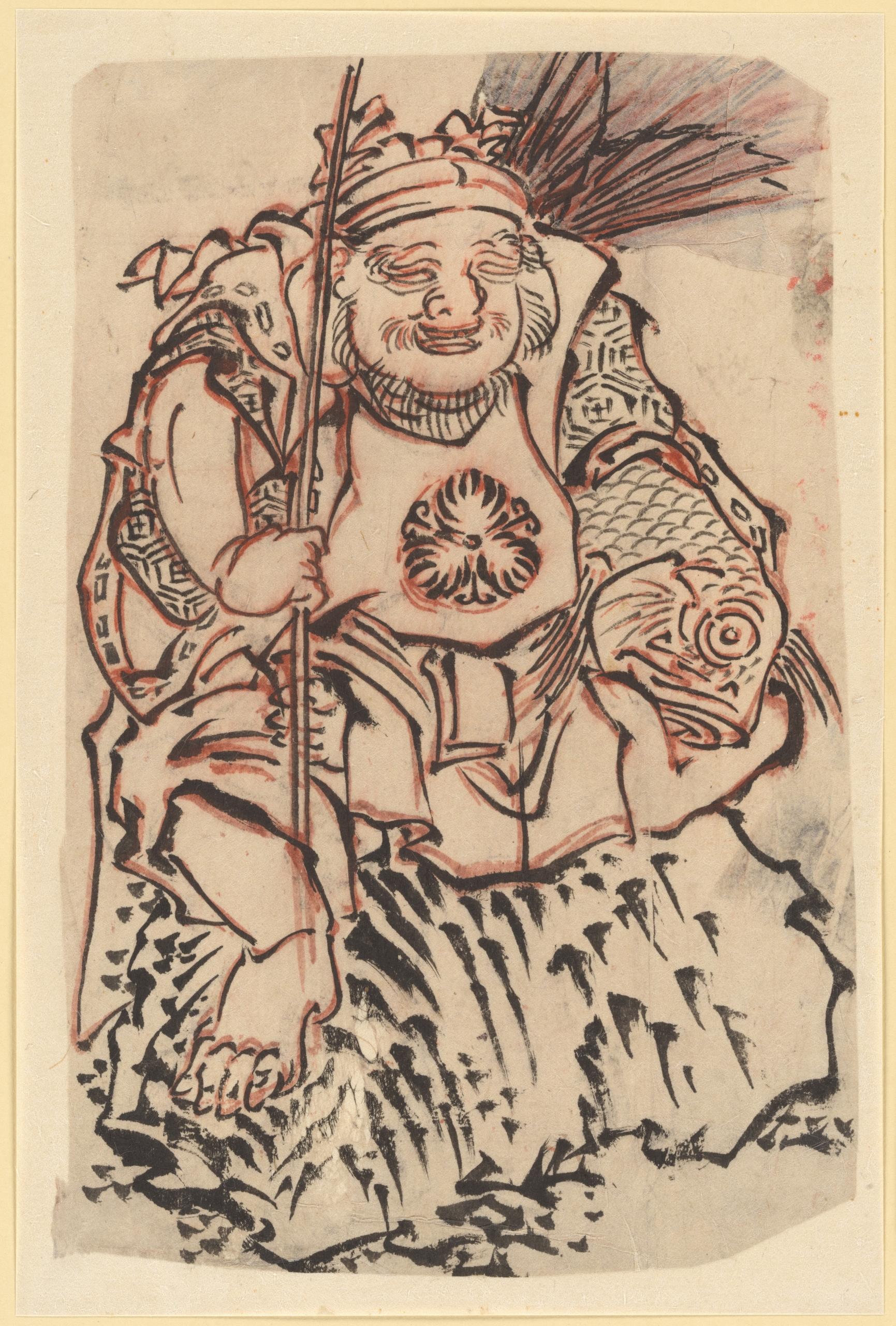 A painting of Ebisu.