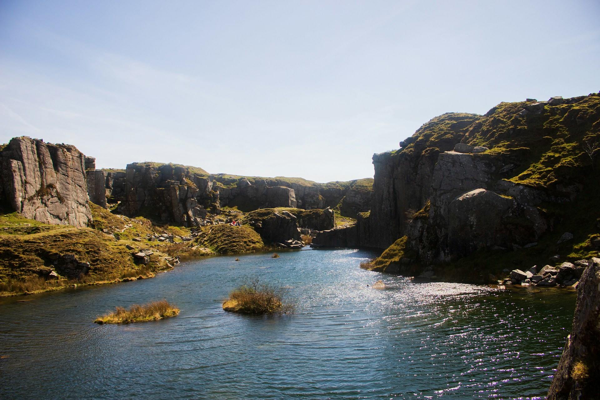 A quarry.