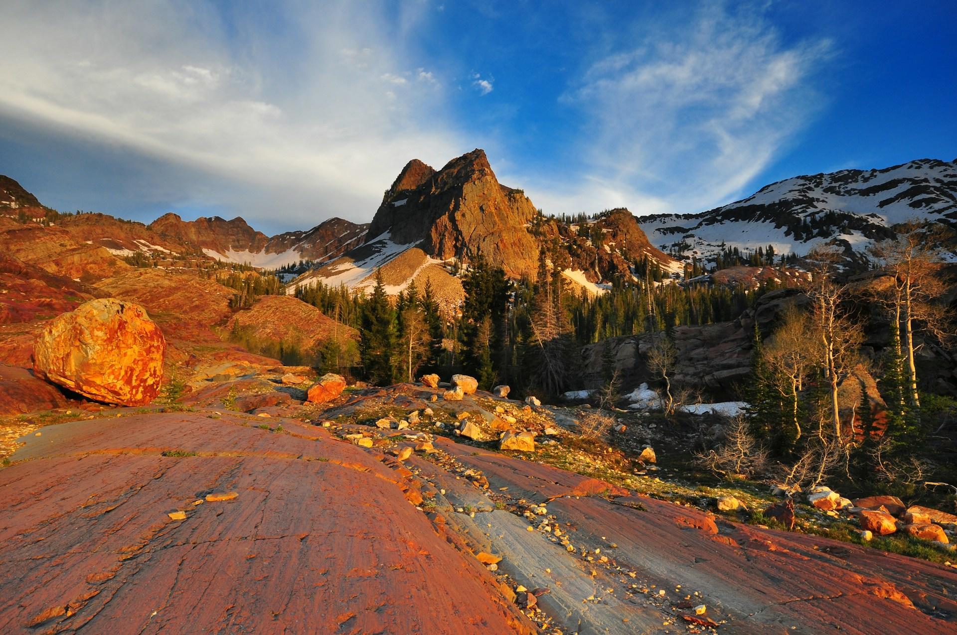 Sundial Peak at Big Cottonwood Canyon