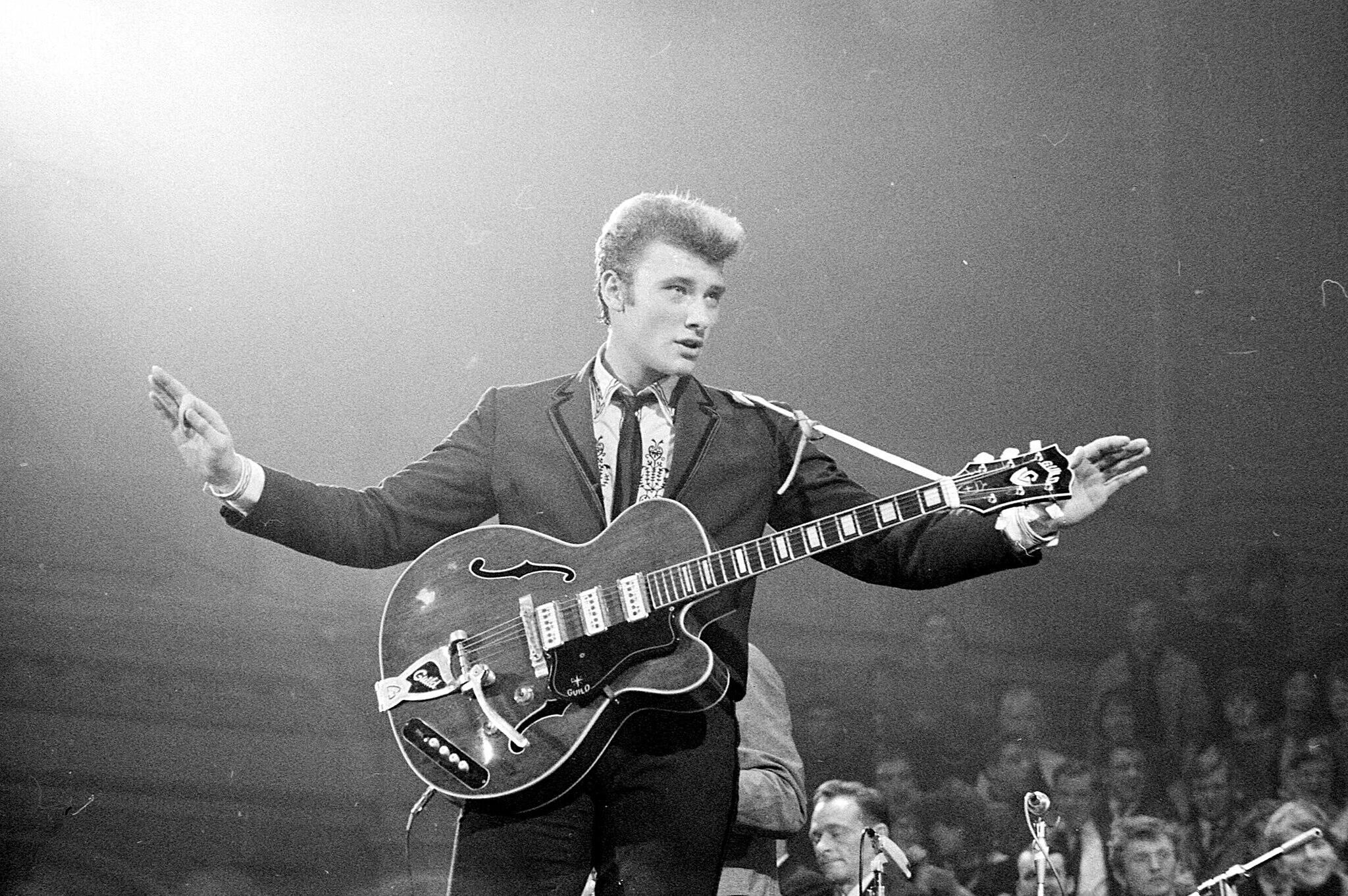Johnny Hallyday in 1963.