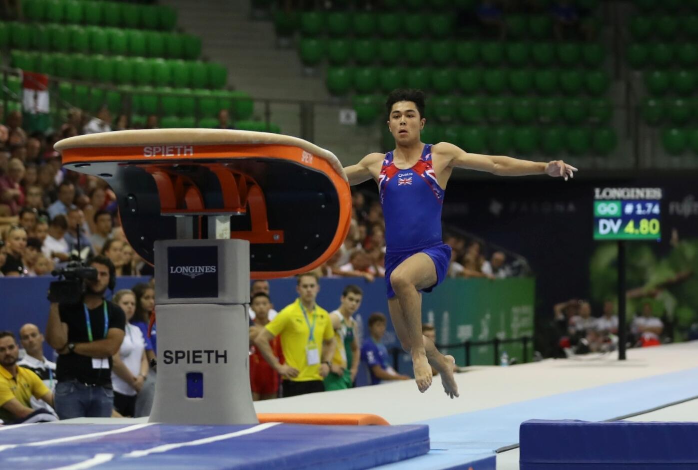 The JWCH vault finals event.