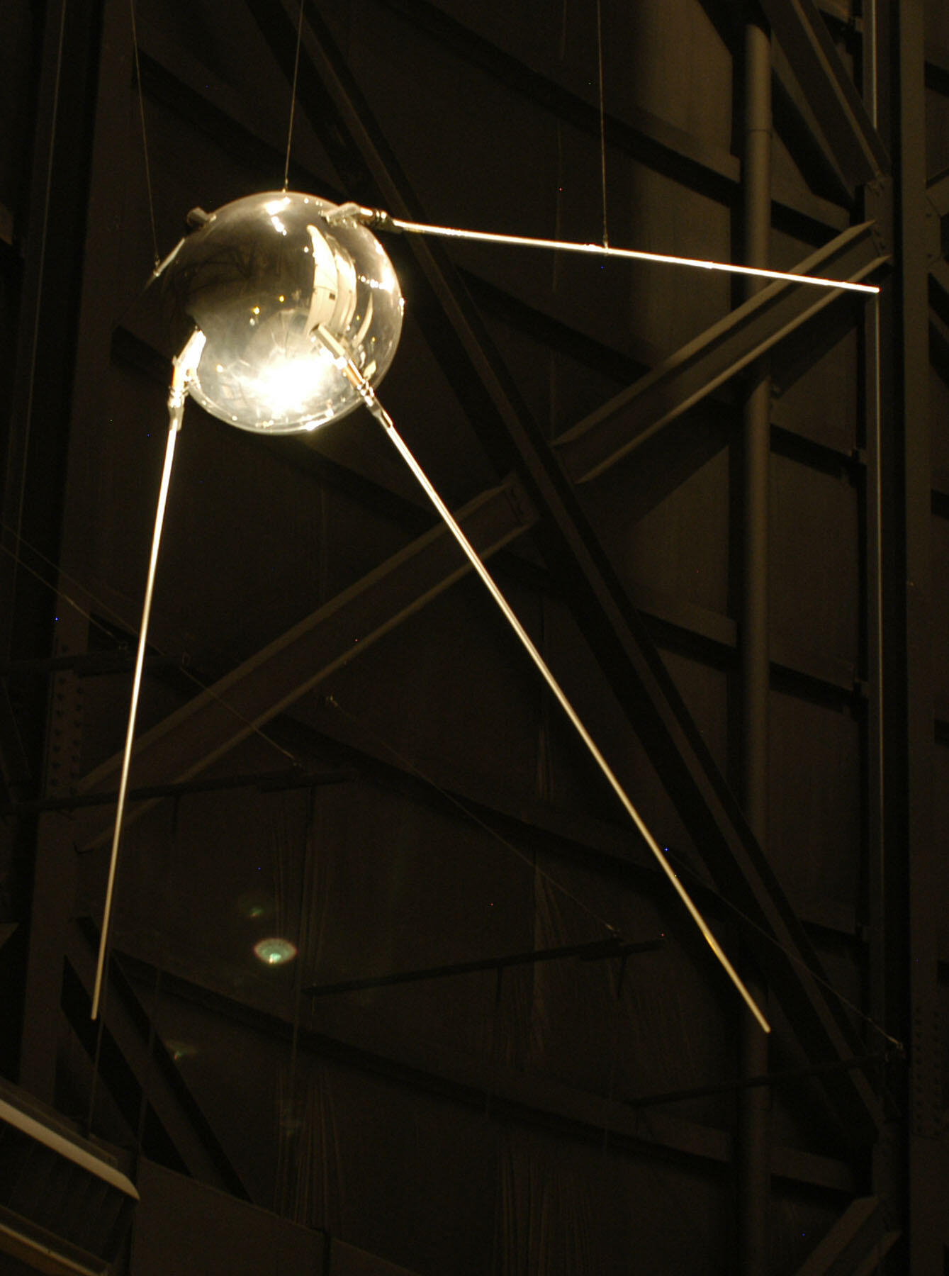 A replica model of Sputnik 1.
