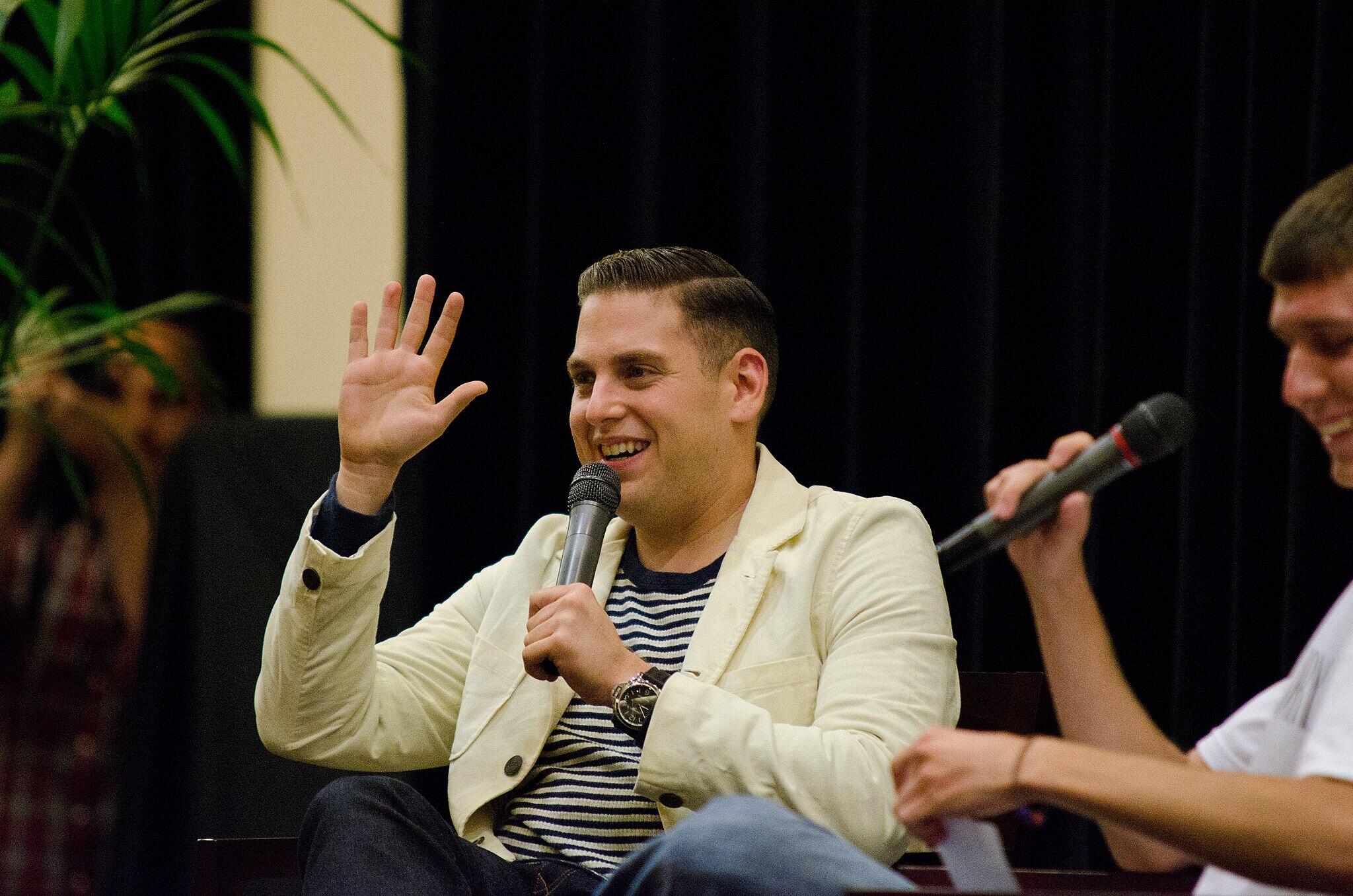 Jonah Hill in an interview.