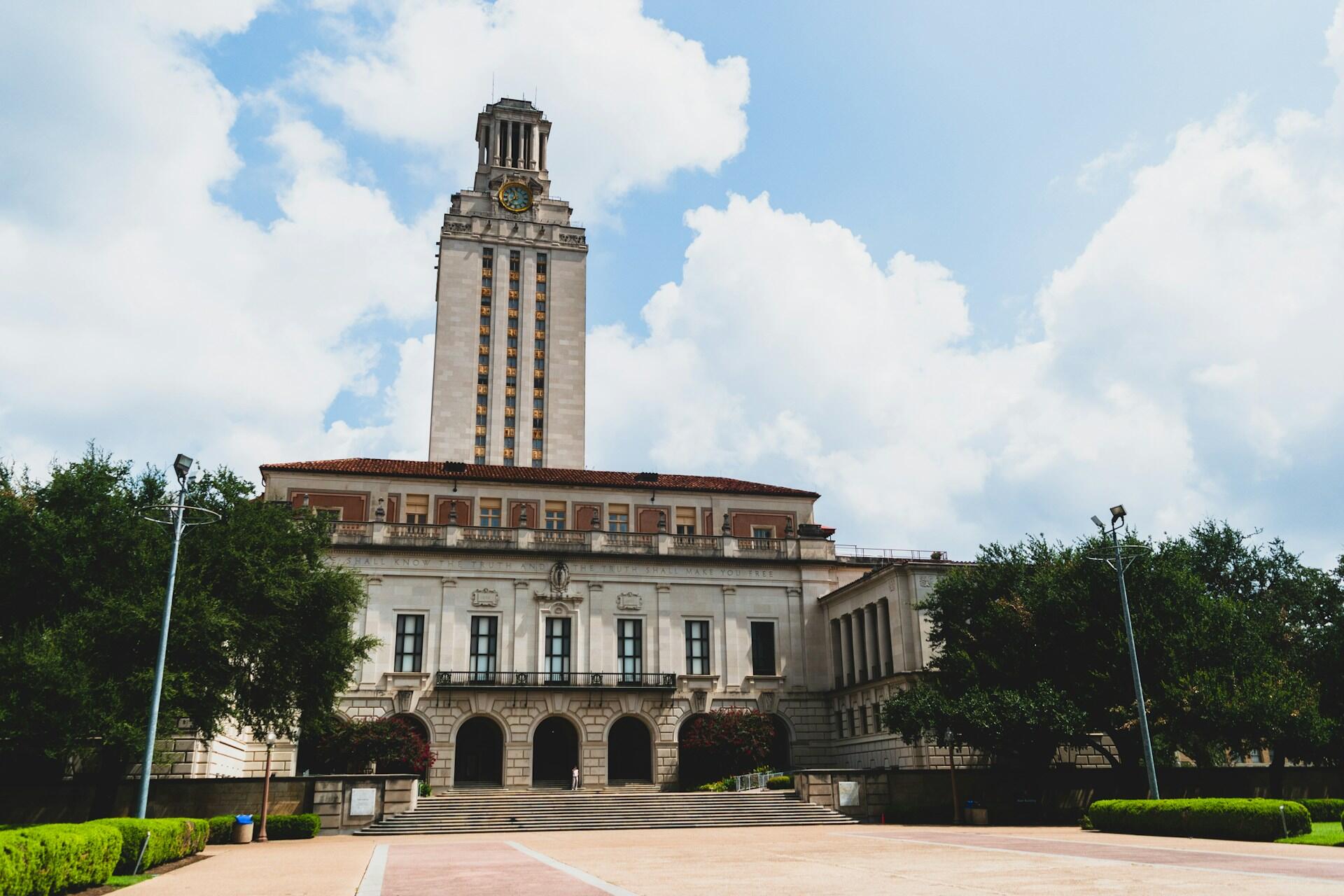 University of Texas at Austin campus grounds.