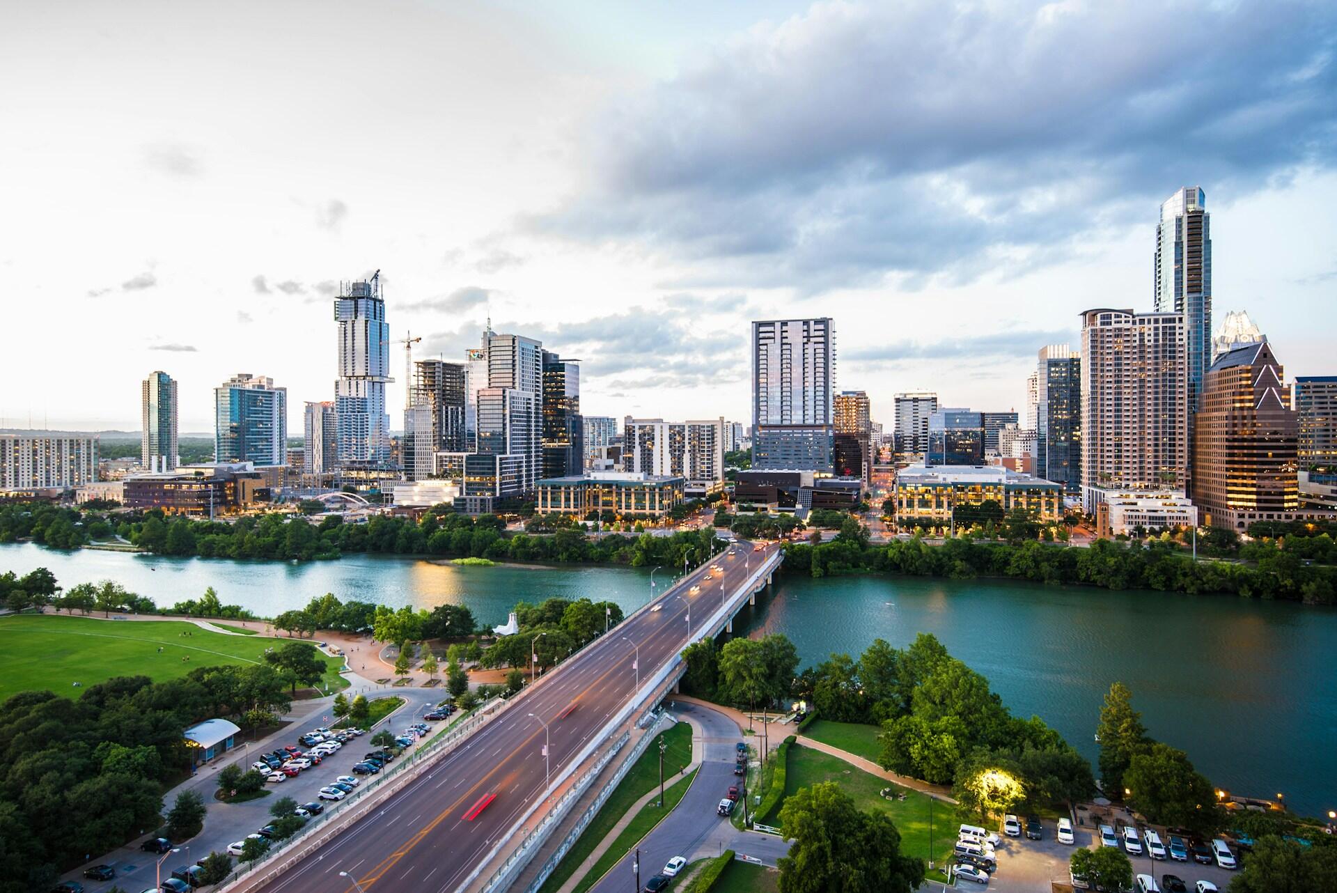 A city view in Texas.