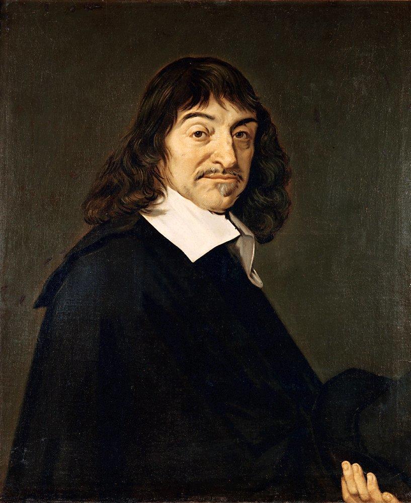 A portrait of René Descartes