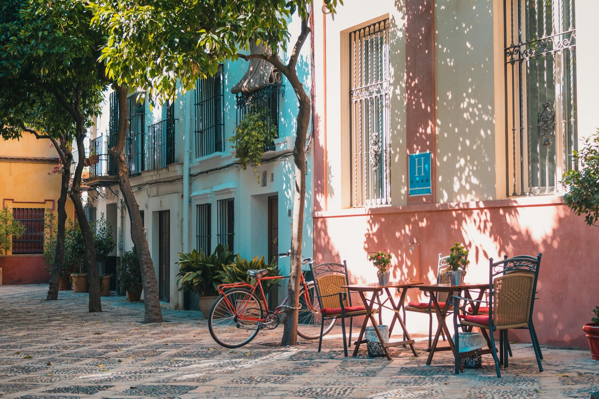 A street in Seville, Spain.