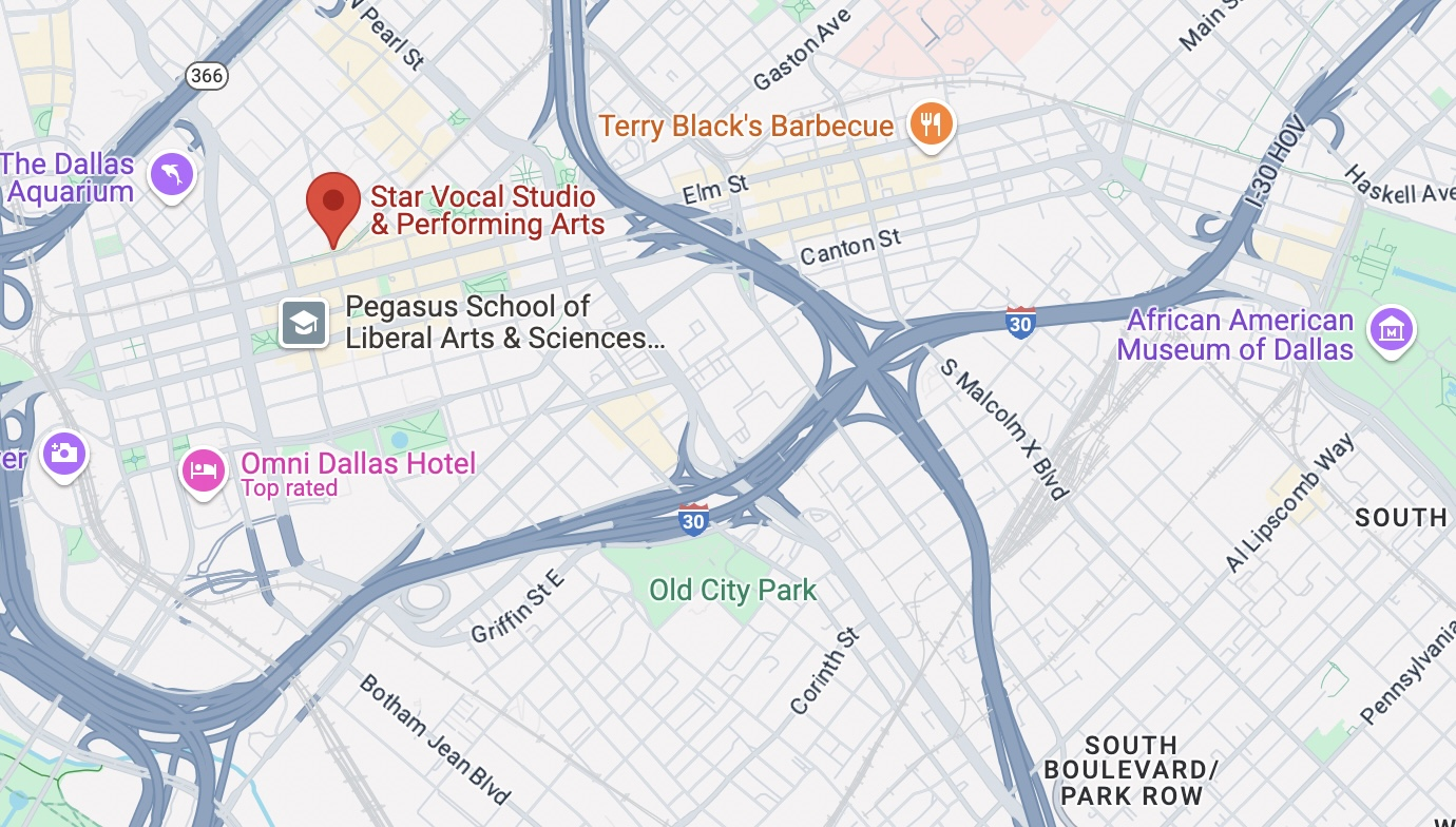 Location of Star Vocal Studio