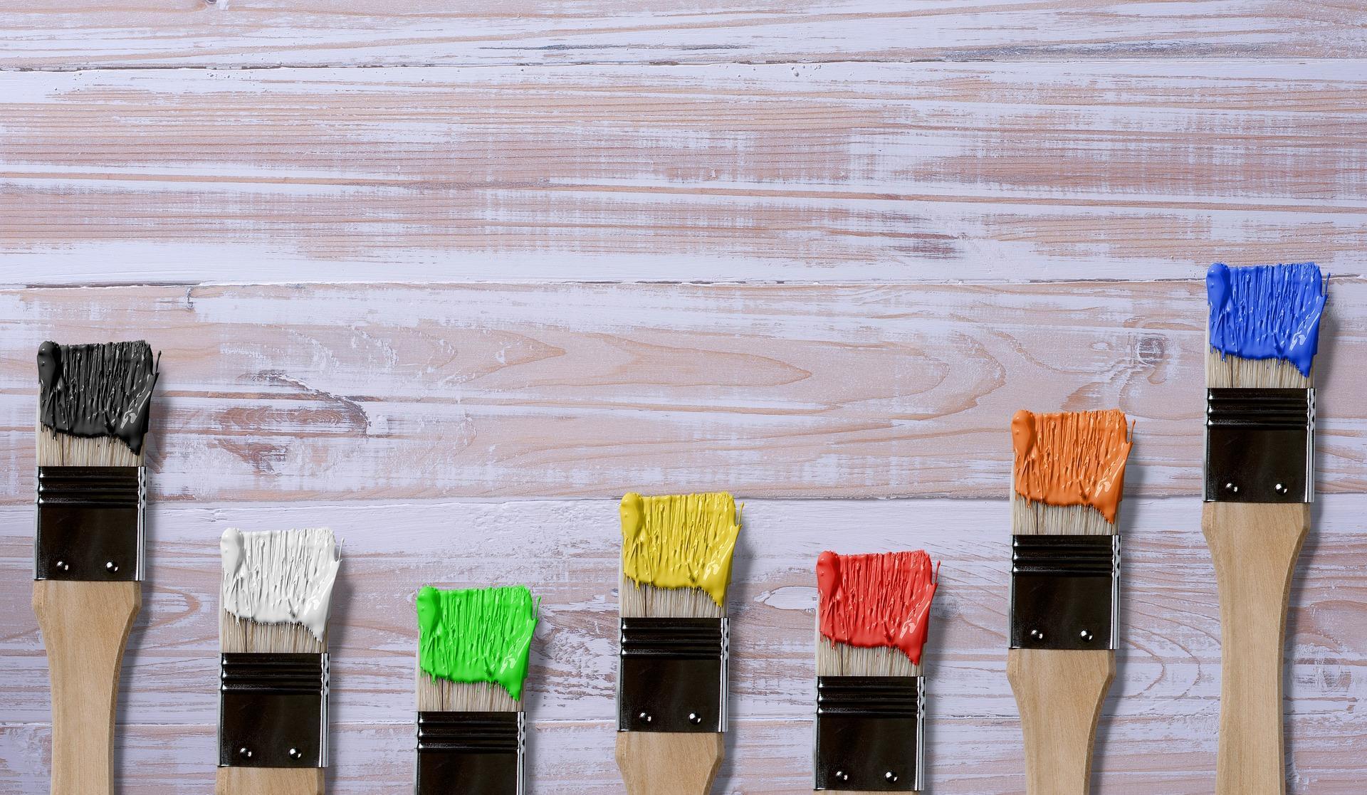 Helen did not use paint brushes