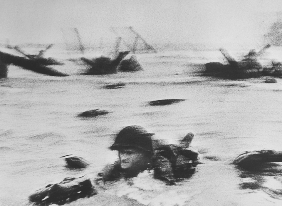 Omaha Beach D DAY photo.
