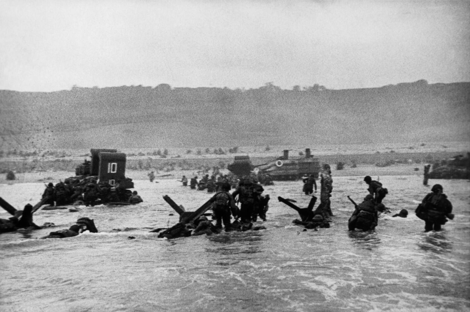 Omaha Beach D DAY photo.