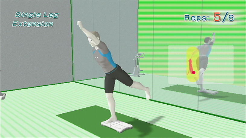 Can you exercise with Wii Fit?