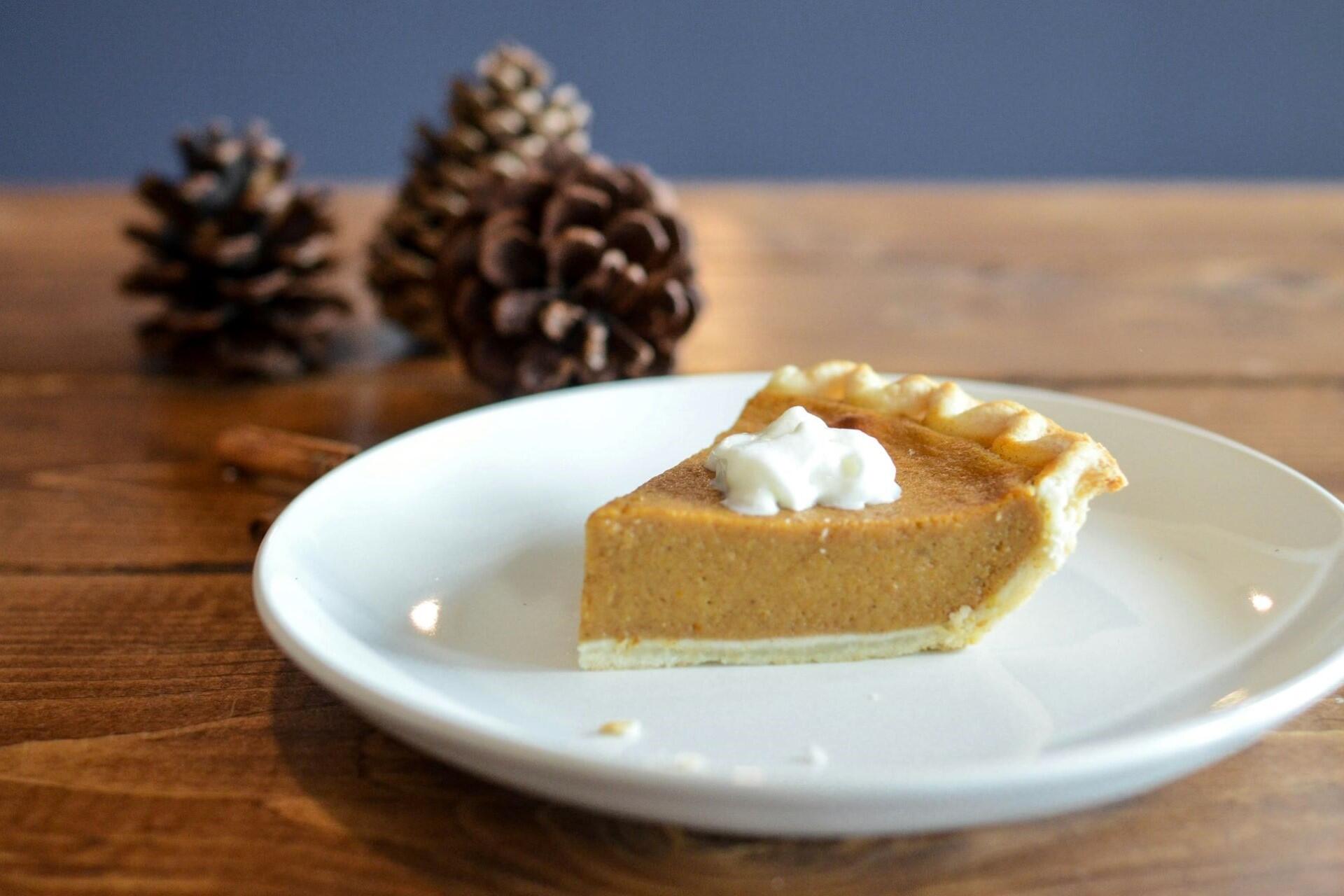 A pumpkin pie.
