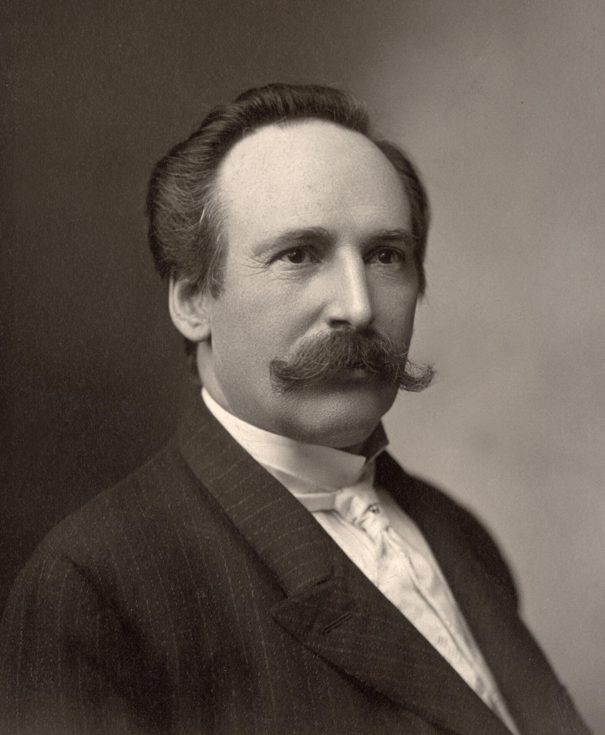black and white photo of Fritz Scheel