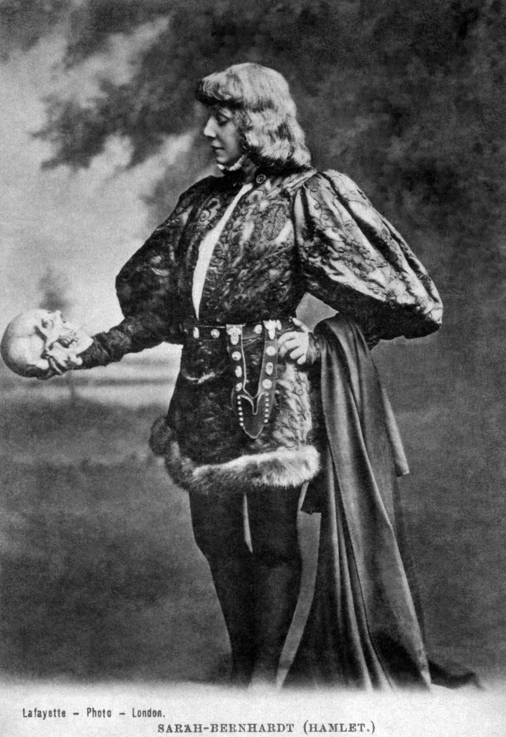 Portrait of Sarah Bernhardt as Hamlet 1899