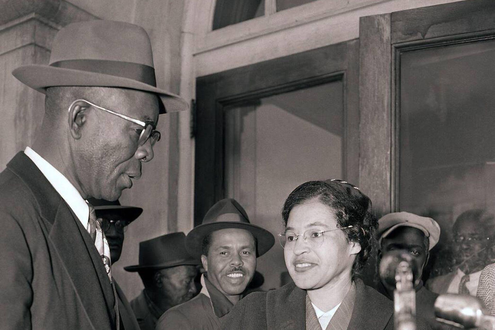 Mrs. Rosa Parks and E.D. Nixon