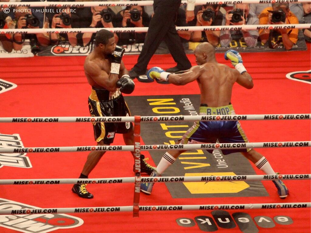 A boxing match of Pascal versus Hopkins.