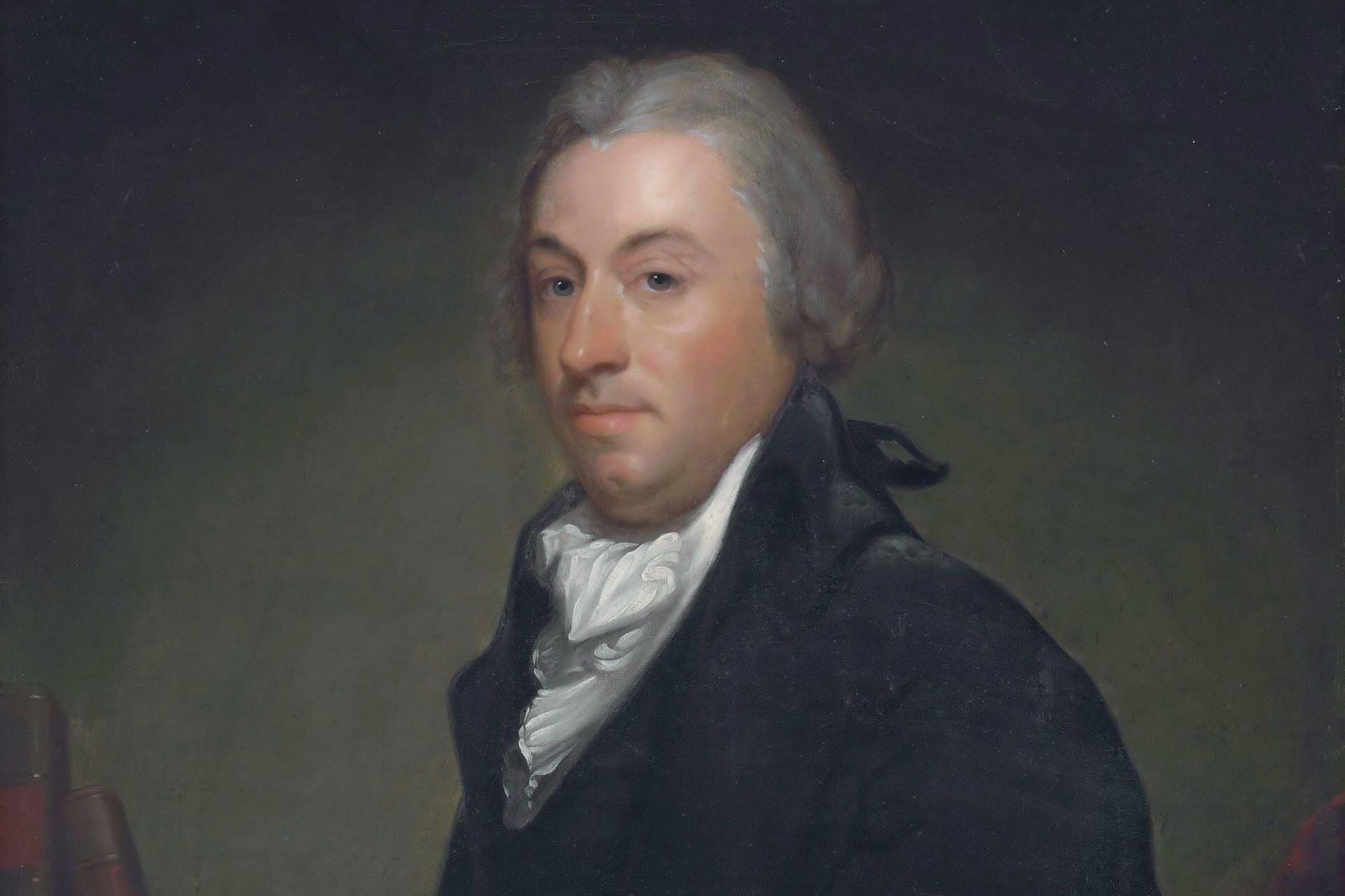 Portrait of Robert R. Livingston, a member of the Committee of Five that helped draft the Declaration of Independence.