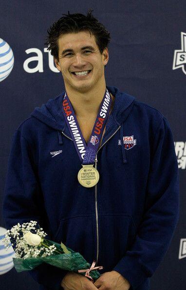 Nathan Adrian with Winter National Championship medal