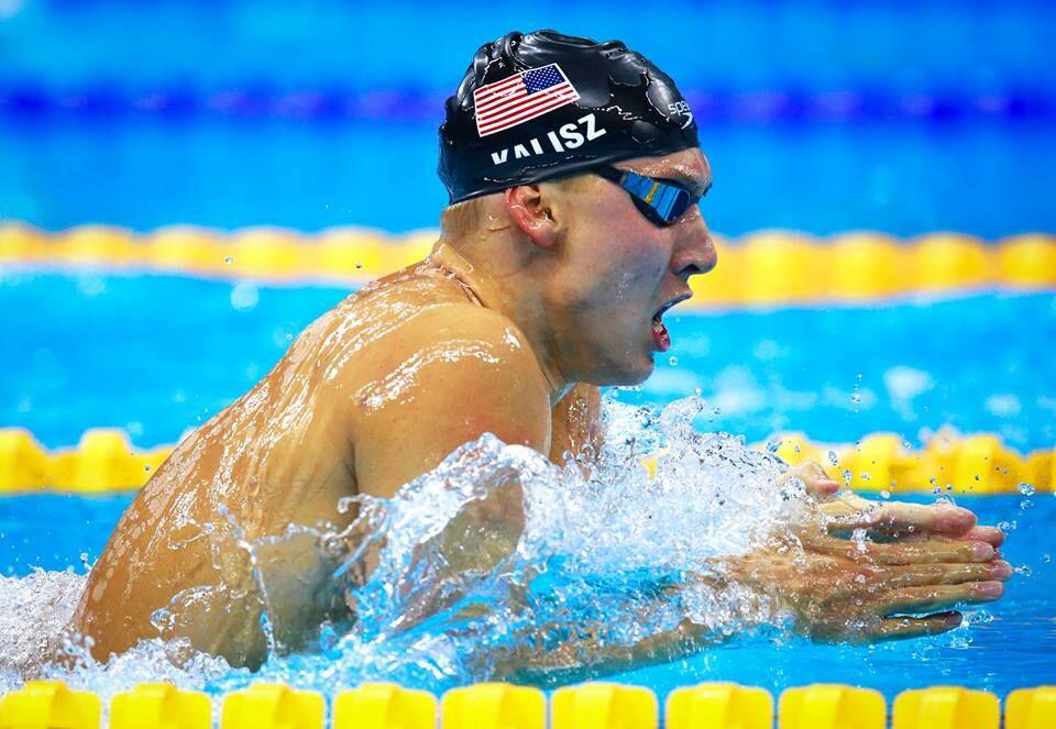 Chase Kalisz swimming