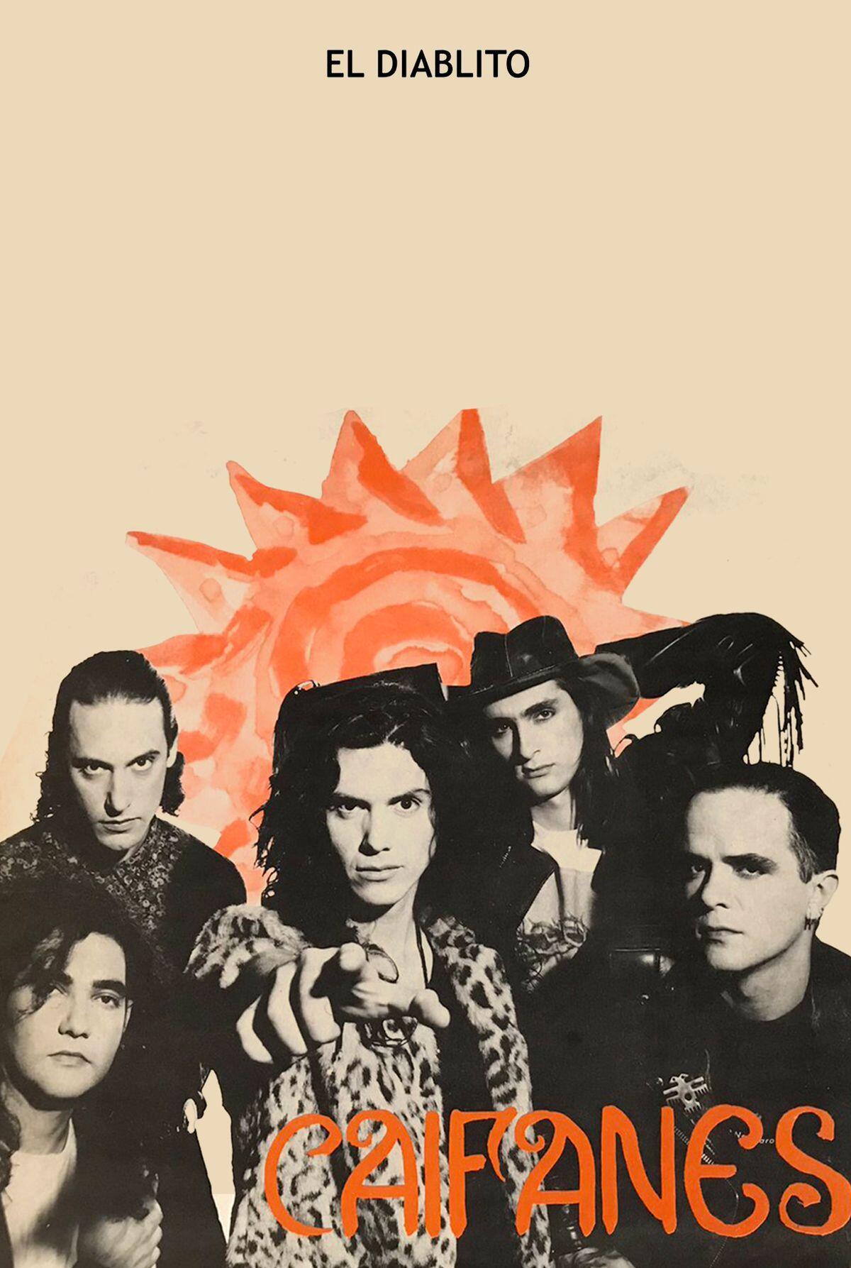 Poster for Caifanes' second studio album