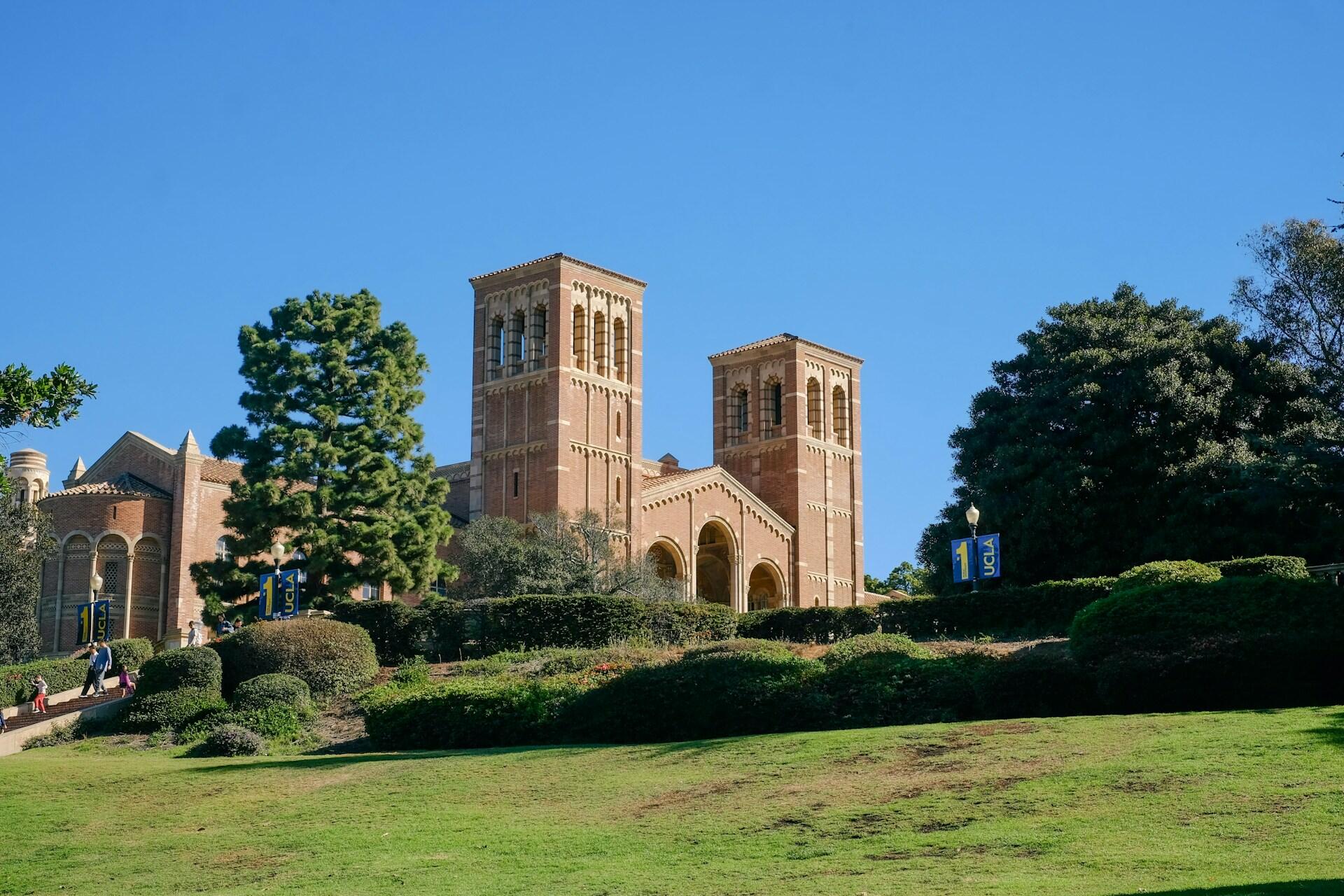 UCLA Royce Hall from the lawn