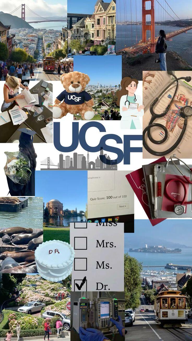 UCSF collage