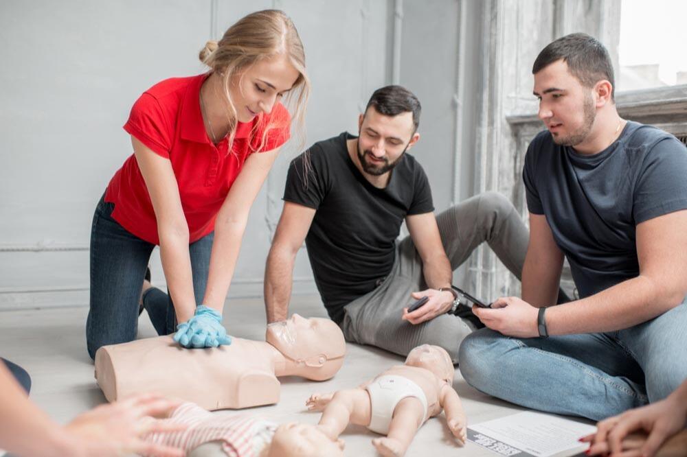 CPR lesson